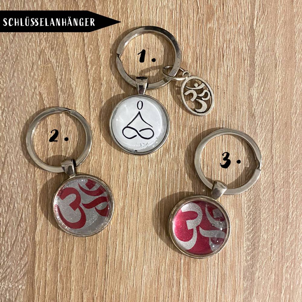 Yoga Schlüsselanhänger Bild 3