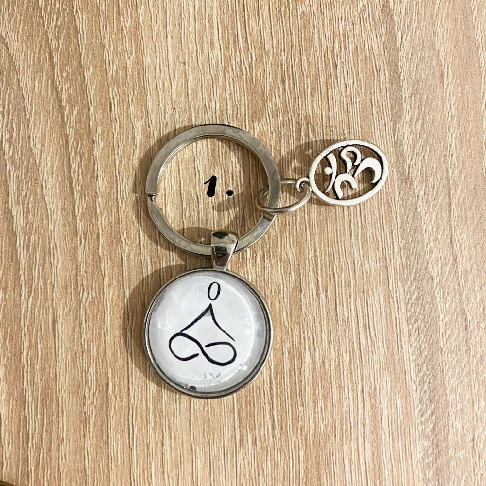 Yoga Schlüsselanhänger Bild 4