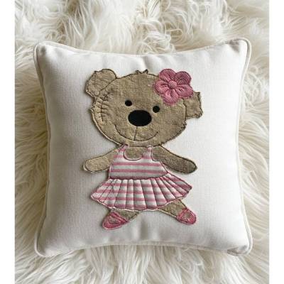 Stickdatei, Doodle Teddy Ballerina, Maschinenstickerei, Set 751 Applikation