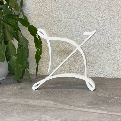 One Line Art Statue Sternzeichen "Schütze" für deine Home Deko - über 50 Farben