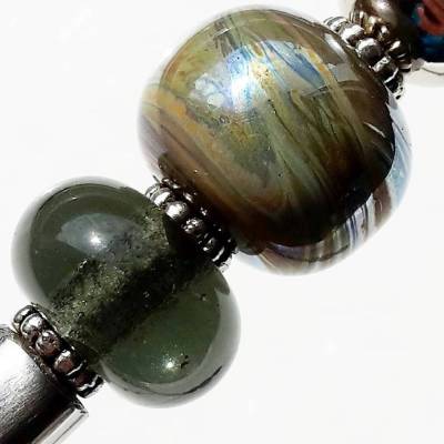 Korkenzieher, lampwork