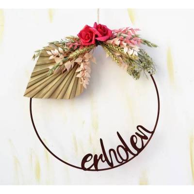 Trockenblumenkranz Loop erholen #2