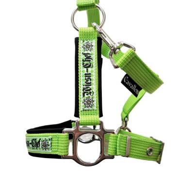 Halfter Mini Shetty Wies´n Chef Pferdehalfter Größe Mini Shetty neongrün