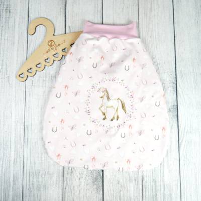 3-6 Monate kuscheliger Strampelsack Pferd Pretty Pony 