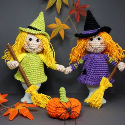 Häkelanleitung Eierwärmer Hexen - PDF Datei