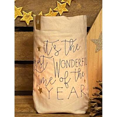 Lichterbeutel, Lichtbeutel, bestickt, Nikolaus, Advent, Vorweihnacht, Wichtelgeschenk, hygge, tolles Licht, gemütlich !