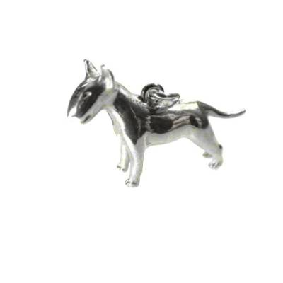 Bullterrier Anhänger Silber 925 10g Terrier Hund Hunde Silberanhänger Dog Silver