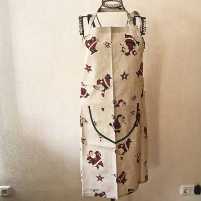 Koch-Back-Küchen-Schürze mit Nikolausen