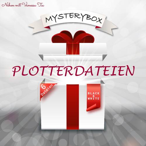 Mysterybox #01 - Black and White | 6 Plotterdateien Bild 1