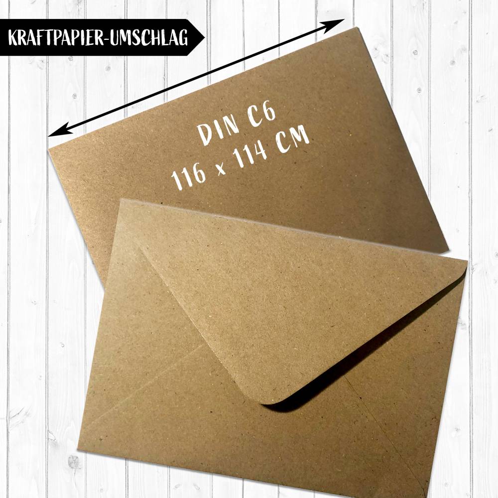 Papierflieger in Love Karte inklusive Briefumschlag Bild 5