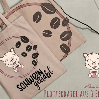 Schwein gehabt Plotterdatei