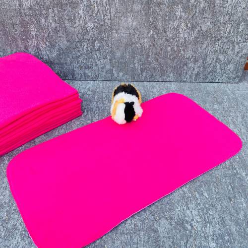 DiBi's PipiPad* 6-Set urindichte formstabile PipiPads (Gr. B) 34x68 "Pink" Fleecehaltung Meerschweinchen Wel