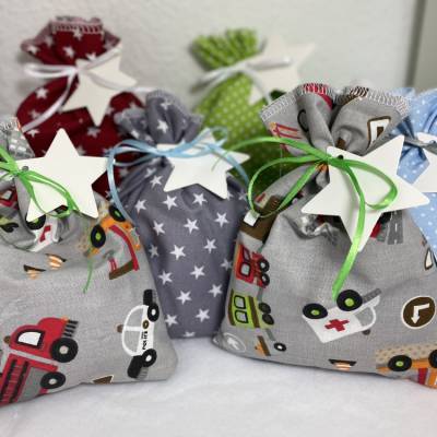 Adventskalender einhorn pink pferd Kalender Advent selber befüllen Säckchen Baumwolle Taschen Tüten Türchen Weihnachten