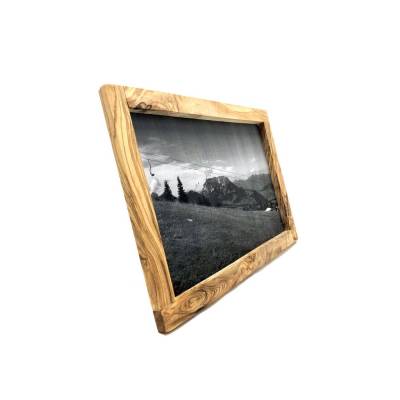 Bilderrahmen aus Olivenholz für Bilder 20 x 30 cm