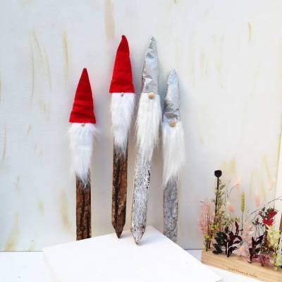 Garten Stecker Nikolaus Blumenstecker 2 Farben