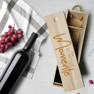 Weinkiste Geschenk Geburtstag Hochzeit