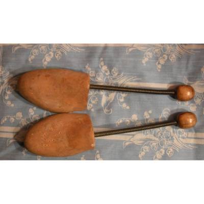 1 Paar Schuhspanner  aus den 50er Jahren