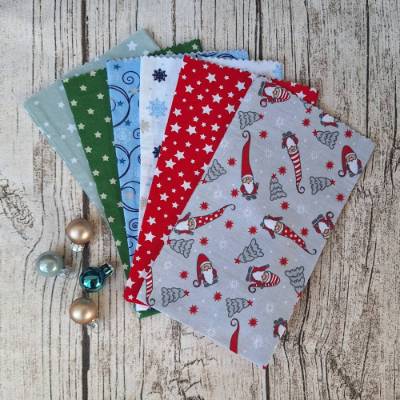 6 Stoffbeutel zum befüllen ~ Weihnachten ~ Geschenksäckchen ~ Deko Säckchen ~Lavendelsäckchen