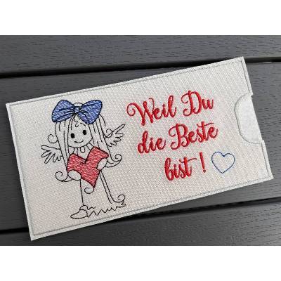Schokoladenverpackung / Schokihülle / Geschenkidee für den Adventskalender 
