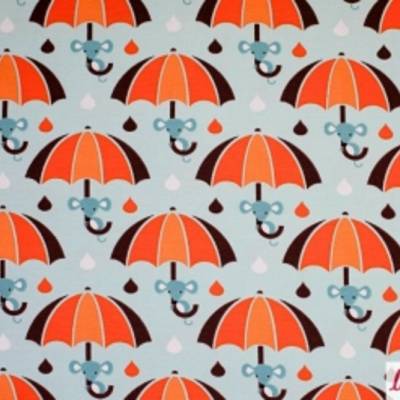 Lillestoff Raining Mice Ideal zum Nähen von Kleidung, Kissen, Deko und Taschen.  Deinen Ideen sind keine Grenzen gesetzt