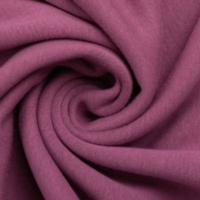 Alpenfleece Kuschelsweat Julian/Swafing uni beere (1m/12,-€)