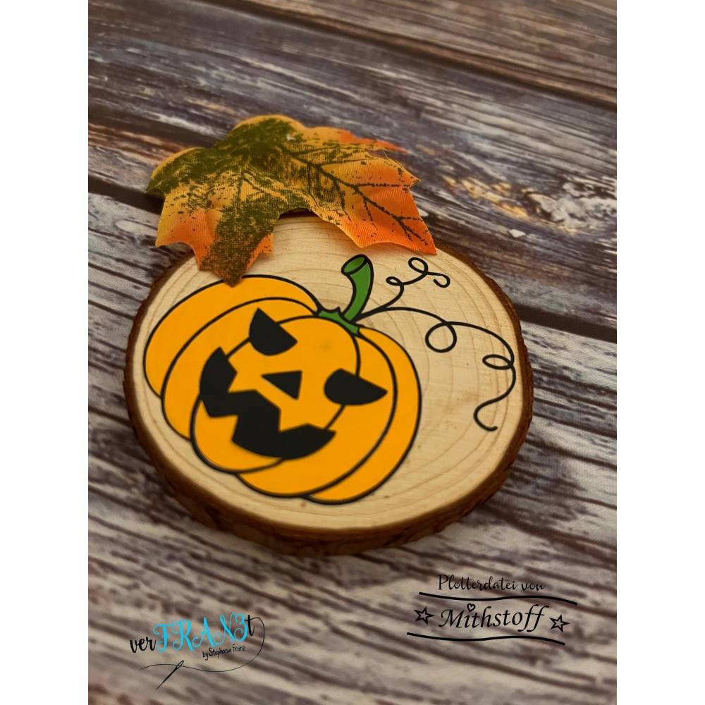 Plotterdatei - Herbst Kürbis - SVG - DXF - Datei - Mithstoff - Kürbisse - Mandala Bild 10