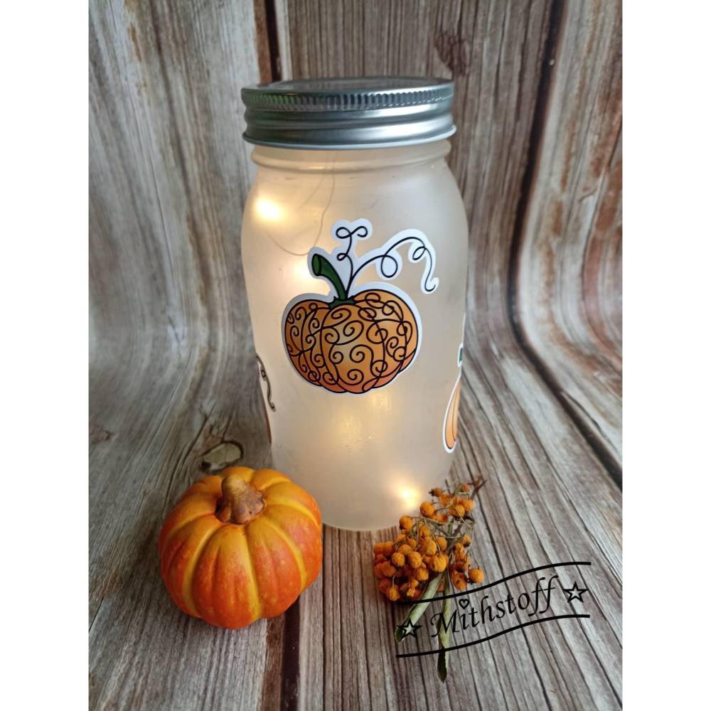 Plotterdatei - Herbst Kürbis - SVG - DXF - Datei - Mithstoff - Kürbisse - Mandala Bild 3