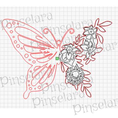 Laser Cut File, Safari Park, Tiere Zoo, Schmetterling, Lascercut Vektor Grafik, Digitaler Download
