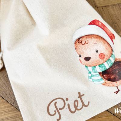 Weihnachtsbeutel / Baumwollbeutel / Personalisiert / Geschenk zu Weihnachten/ Geschenkesack / X-MAS 
