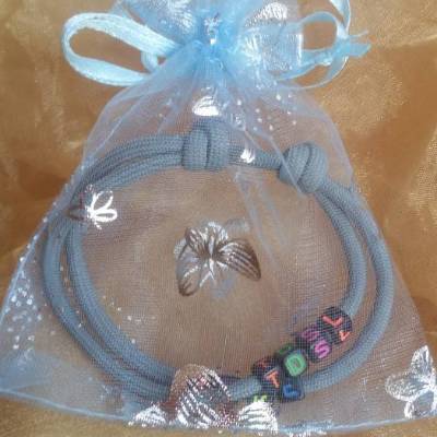 Kinderarmband mit Wunschbuchstaben 