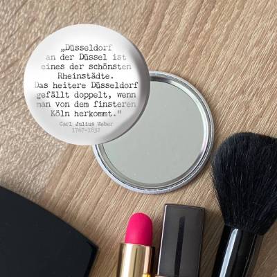 Carl Julius Weber Düsseldorf Zitat Taschenspiegel