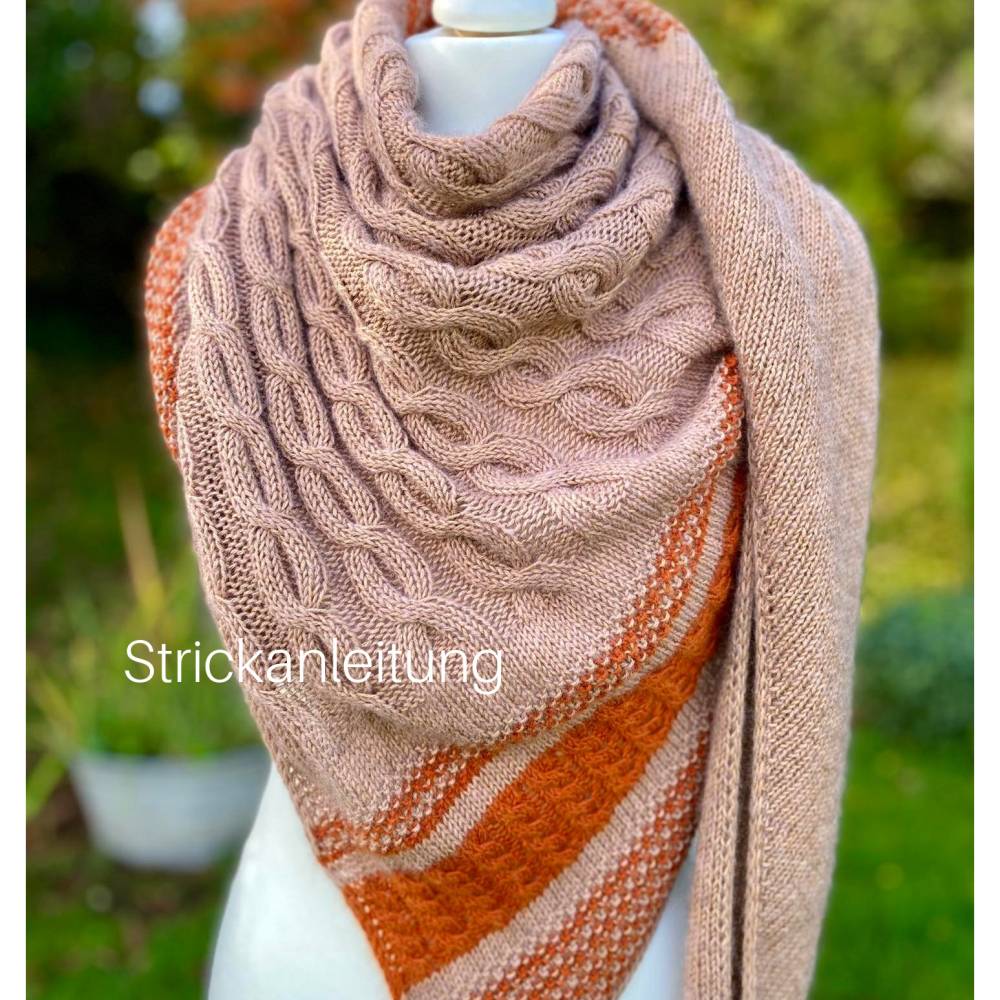 Strickanleitung Lizas Tuch Hello Autumn Bild 1