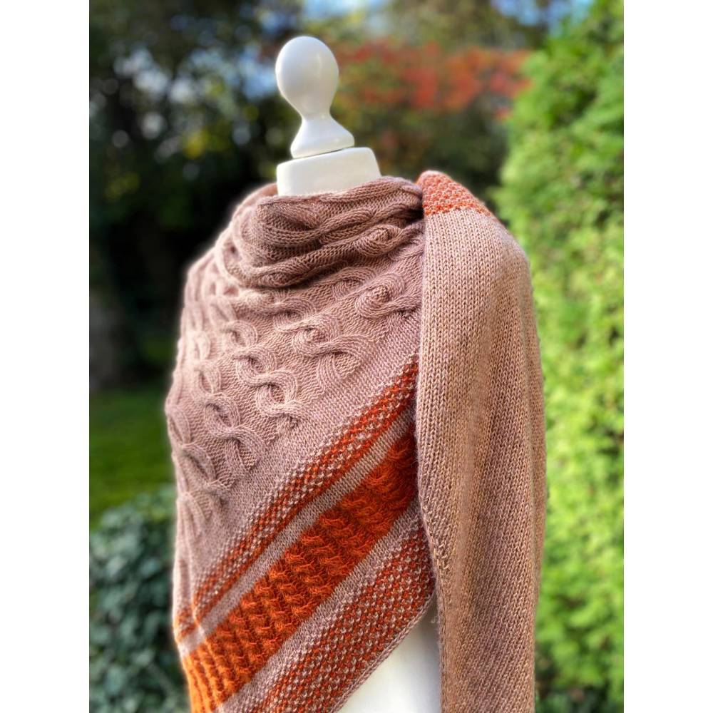 Strickanleitung Lizas Tuch Hello Autumn Bild 3