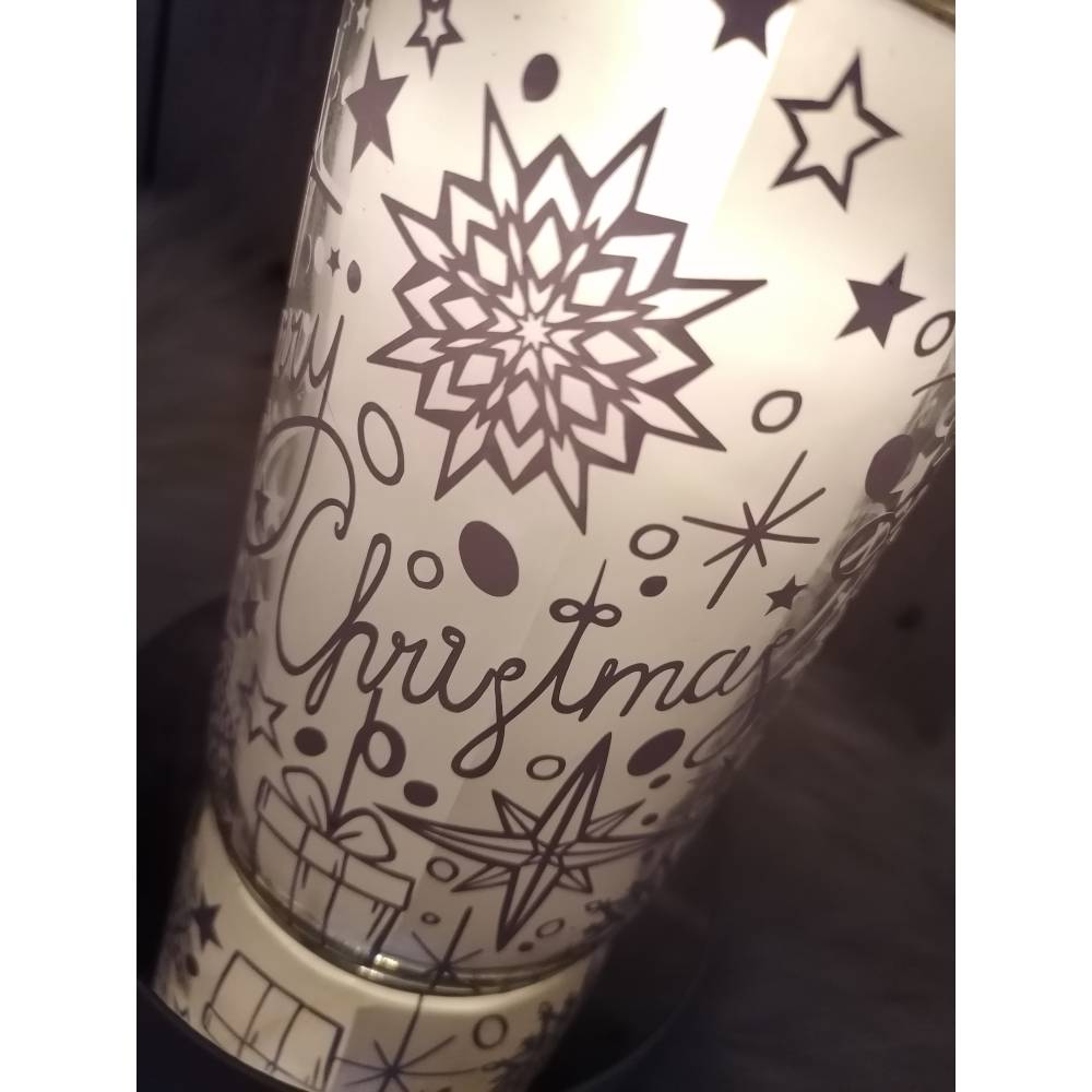 Plotterdatei "Weihnachtdoodle" SVG, DXF Bild 3