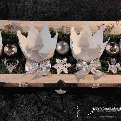 Haltbarer LED Adventskranz, wiederverwendbar