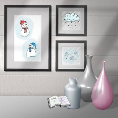 Digist Schneemänner