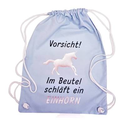 Reithelm-Beutel / Turnbeutel "Sleepy" ~ personalisierbar