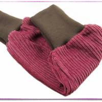 Pumphose Breitcord berry Babyhose braun