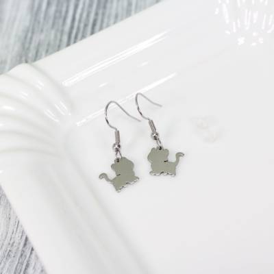 Ohrringe  Ohrhänger Katze Kätzchen Kitten Cat Geschenk Geschenkidee