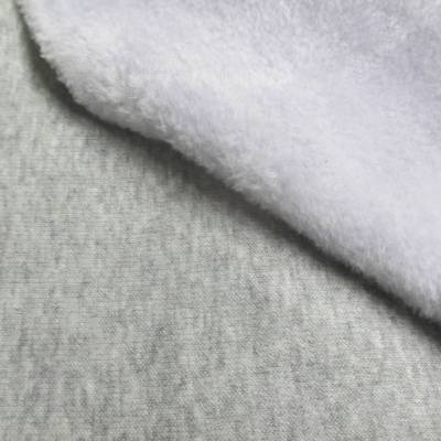 Alpenfleece Imke Swafing Melange hellgrau Oeko-Tex Standard 100(1m/13,- €)