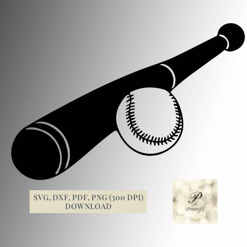 Plotterdatei Baseball SVG Datei für Cricut, Baseball Fans Design  Digital Download für  Bastel- und Plotterprojekte