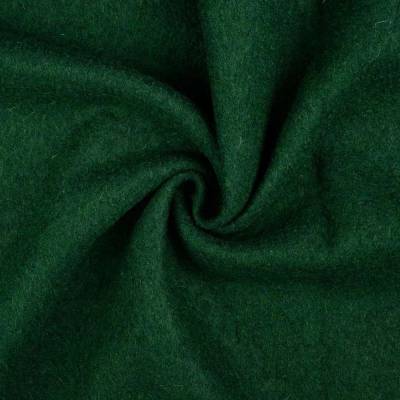 25 % Rabatt: Wollwalkstoff, Walkstrick, aus BIO-Schurwolle, mulesingfrei, tannengrün,  105 cm x 145 cm