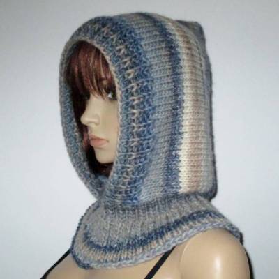 Balaclava, Kapuzenmütze, Kapuze, Mütze, leicht und warm, mit tollem Farbverlauf, unisex