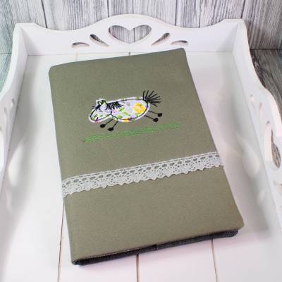 Notiz-Kladde # Pony Pferd A5 Kladdenhülle Notizbuch Notizen Romantisch Geschenkidee Schwester Mutter Geschenk