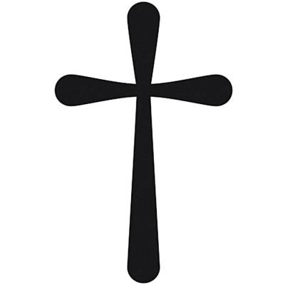Stempel Kreuz 4 x 4 cm