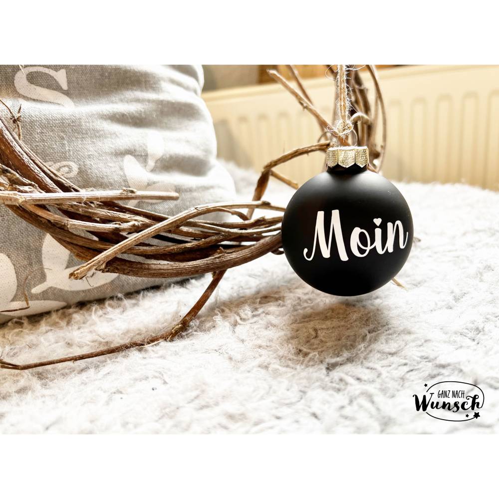 Weihnachtskugel personalisiert / Christmas / Tannenbaumkugel / Christbaumschmuck / X-MAX / Kugel / Baum Bild 3