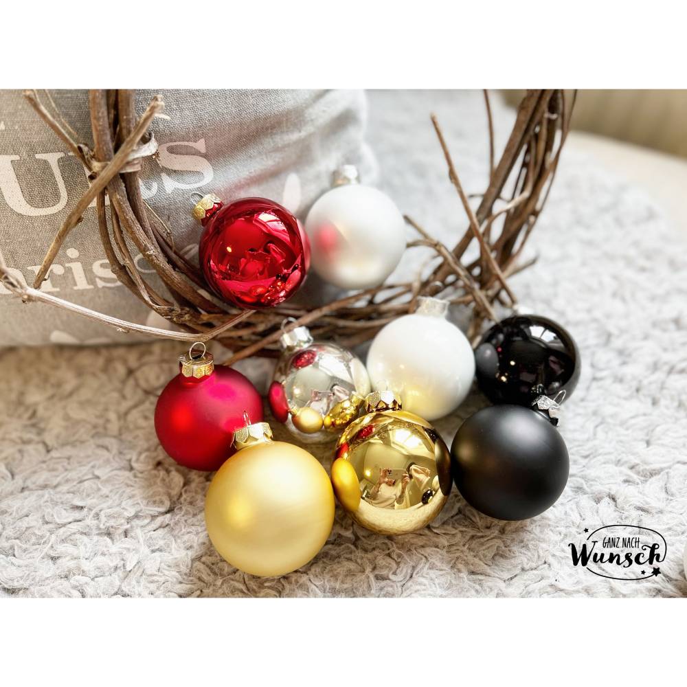 Weihnachtskugel personalisiert / Christmas / Tannenbaumkugel / Christbaumschmuck / X-MAX / Kugel / Baum Bild 5
