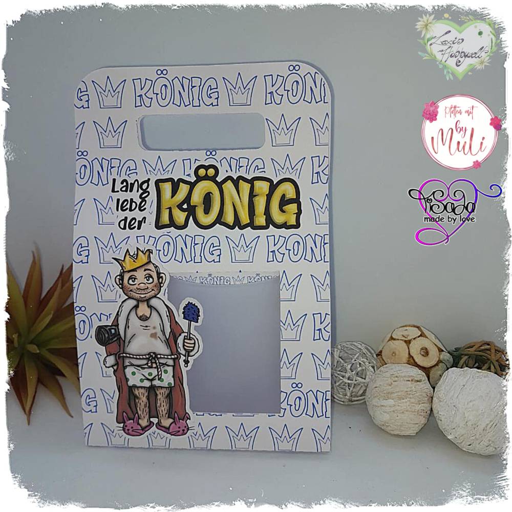 Digistamp "König Karl"  PNG inkl. Sayings und Digipapier Bild 6