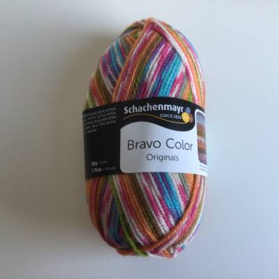 Bravo Color Wolle 50g, Halloween Jacquard Color Farbe 02081