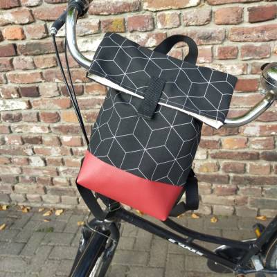 Auf vielfache Nachfrage hin haben wir den 2 in 1 Rucksack für ans Fahrrad entwickelt!
